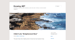 Desktop Screenshot of knowing.net