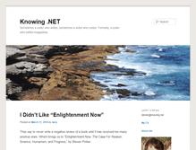 Tablet Screenshot of knowing.net